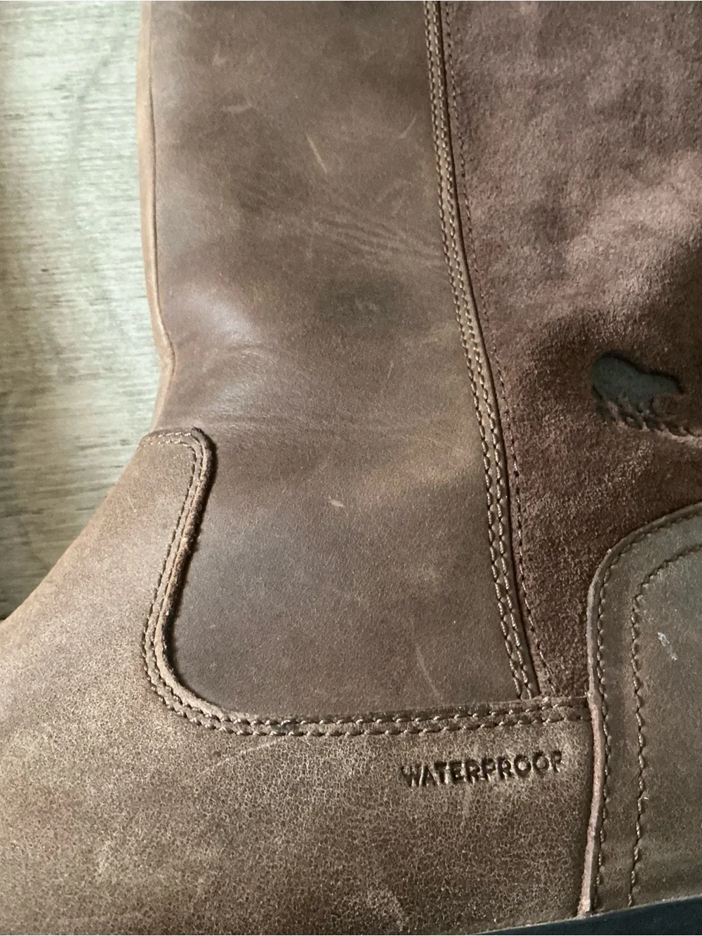 Sorel women’s Emelie tall equestrian riding boots brown waterproof leather sz 8